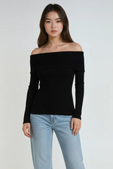 Foldover Off-The-Shoulder Top | Forever 21 Womens