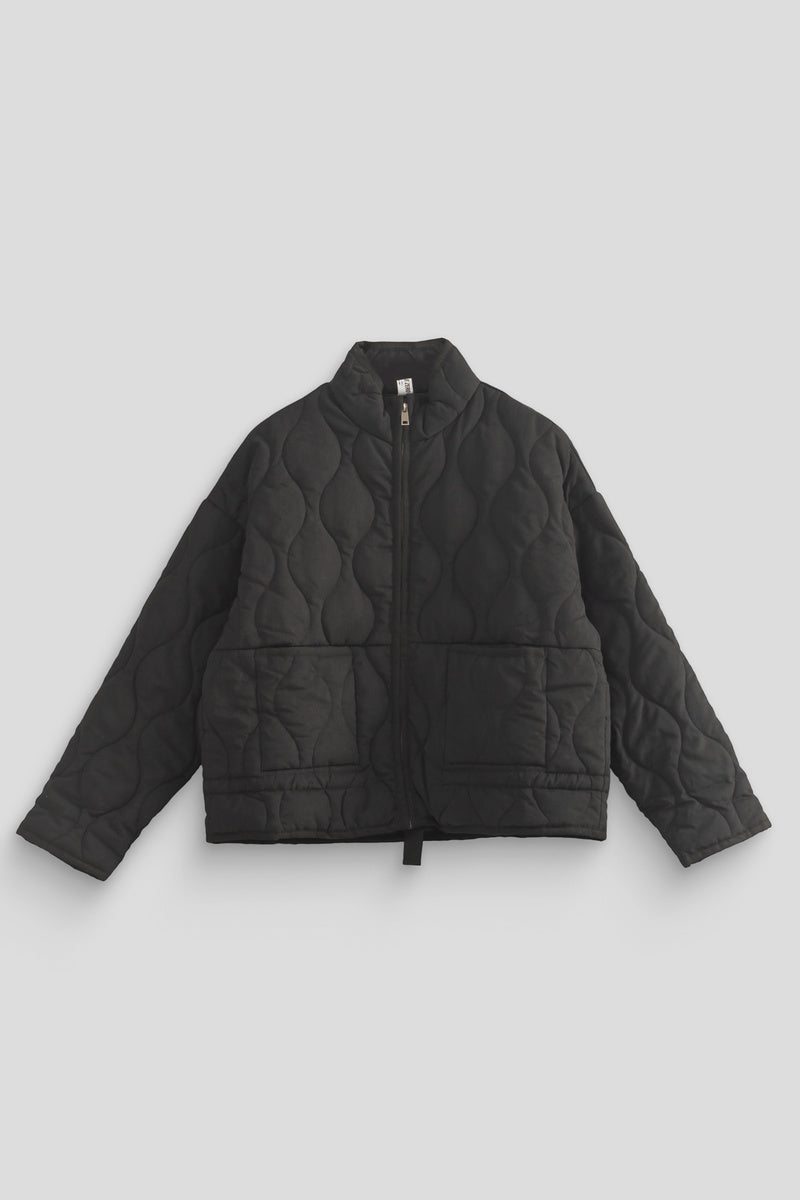 Quilted Drawstring-Hem Jacket | Forever 21 Womens