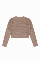 Open-Knit Crochet Sweater | Forever 21 Womens