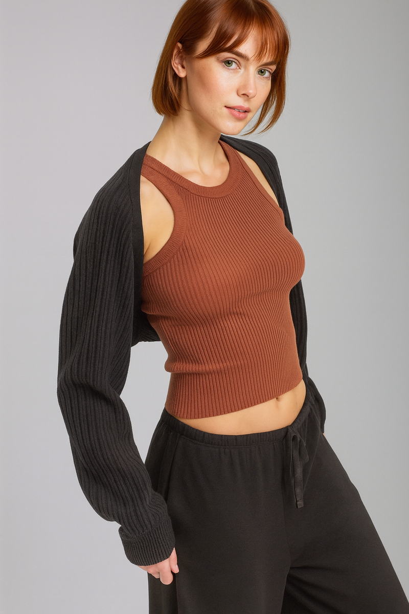 Ribbed Bolero Shrug | Forever 21 Womens