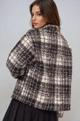 Plaid Boucle Jacket | Forever 21 Womens