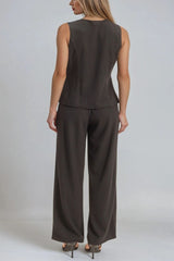 Knit Vest & Pant Set | Forever 21 Womens