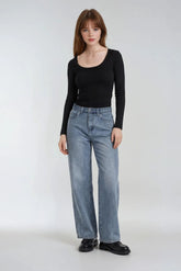 Wide-Leg Rhinestone Jeans | Forever 21 Womens