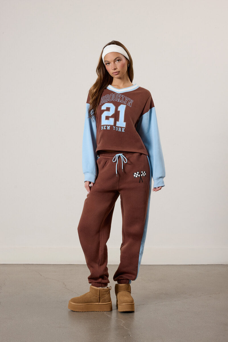 Fleece Brooklyn Pullover & Jogger Set | Forever 21 Womens