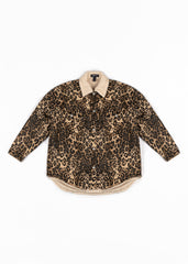 Leopard Print Faux Shearling Shacket | Forever 21 Womens