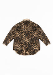 Leopard Print Faux Shearling Shacket | Forever 21 Womens