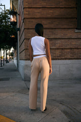 Ponte-Knit Straight-Leg Pants | Forever 21 Womens