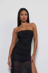 Mesh Tube Bodycon Maxi Dress | Forever 21 Womens