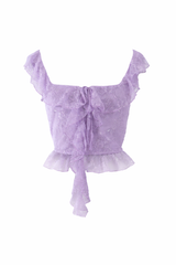 Ruffle Lace Cropped Top | Forever 21 Womens