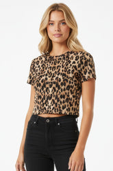 Leopard Print Baby Tee | Forever 21 Womens