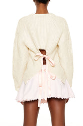 Tie-Back Bow Sweater | Forever 21 Womens