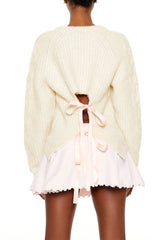 Tie-Back Bow Sweater | Forever 21 Womens