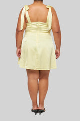 Plus Size Satin Bow-Strap Mini Dress | Forever 21 Womens