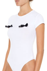 Bow Tee Bodysuit | Forever 21 Womens