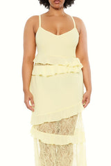 Plus Size Ruffle Maxi Dress | Forever 21 Womens