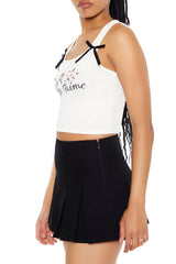 Je Taime Cropped Tank Top | Forever 21 Womens