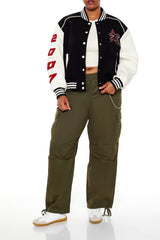 Plus Size Star Girl Varsity Jacket | Forever 21 Womens