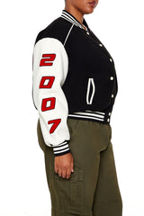 Plus Size Star Girl Varsity Jacket | Forever 21 Womens