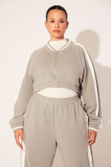 Plus Size Active Striped Jacket | Forever 21 Womens
