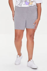 Plus Size Basic Cotton Biker Shorts | Forever 21 Womens