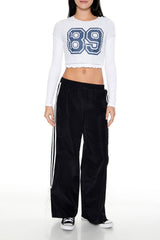 New York 89 Cropped Combo Tee | Forever 21 Womens