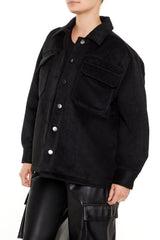 Plus Size Faux Suede Shacket | Forever 21 Womens