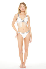 Fringe Triangle Bikini Top | Forever 21 Womens