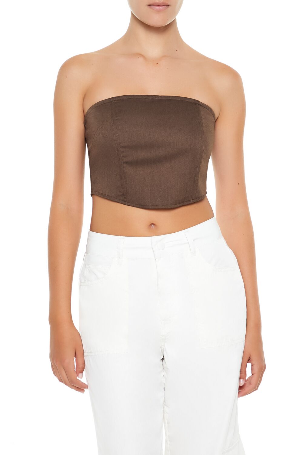 Cropped Tube Top | Forever 21 Womens