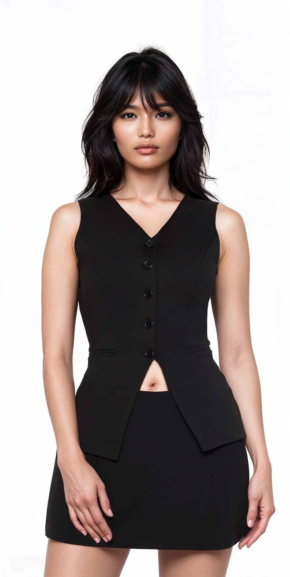 Sleeveless Button-Up Top | Forever 21 Womens