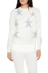 Star Print Sweater | Forever 21 Womens