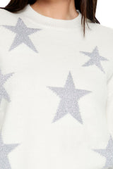 Star Print Sweater | Forever 21 Womens