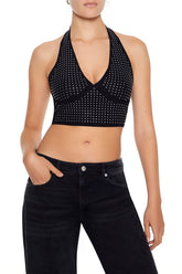 Sequin Halter Crop Top | Forever 21 Womens