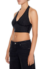 Sequin Halter Crop Top | Forever 21 Womens