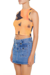 Cropped Tie-Dye Tank Top | Forever 21 Womens