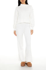 Faux Pearl Cable Knit Sweater | Forever 21 Womens