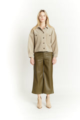 Cropped Shacket by Oat New York | Forever 21 Womens
