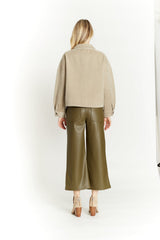 Cropped Shacket by Oat New York | Forever 21 Womens