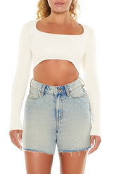 Strappy Sweater-Knit Crop Top | Forever 21 Womens