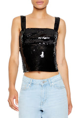 Tie-Back Sequin Top | Forever 21 Womens