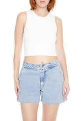 Sweater-Knit Cropped Tank Top | Forever 21 Womens