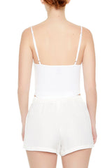 Cropped Dolphin-Hem Cami | Forever 21 Womens