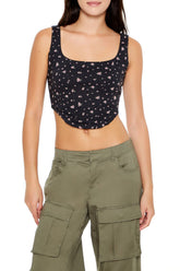 Floral Print Crop Top | Forever 21 Womens