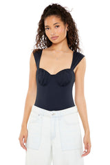 Ruched Sweetheart Bodysuit | Forever 21 Womens