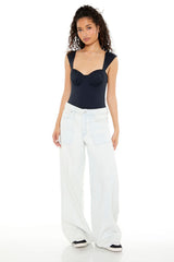 Ruched Sweetheart Bodysuit | Forever 21 Womens