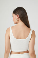 Hook-and-Eye Cropped Tank Top | Forever 21 Womens