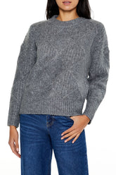 Textured Marled Knit Sweater | Forever 21 Womens