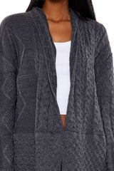 Mixed Knit Cardigan Sweater | Forever 21 Womens