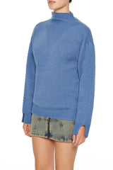 Textured Mock Neck Sweater | Forever 21 Womens
