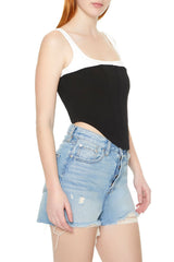 Lace-Up Corset Combo Top | Forever 21 Womens