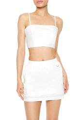 Poplin Cropped Cami | Forever 21 Womens